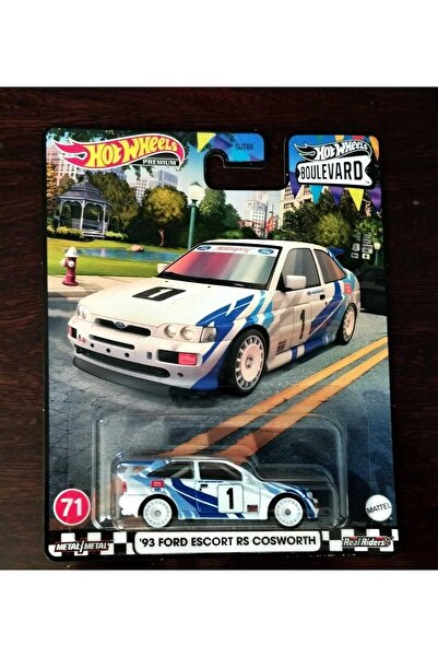 HOT WHEELS PREMIUM 93 FORD ESCORT RS COSWORTH HKF17-GJT68