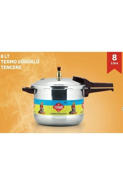 Termo Alüminyum Düdüklü Tencere 8 Lt Litre
