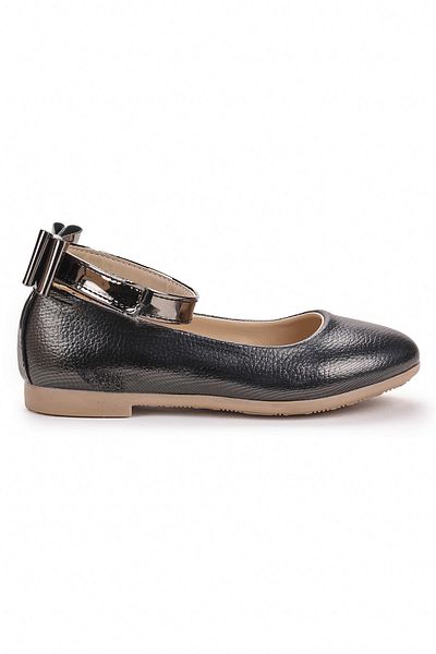 KARAMAZI Girl's Bow Detailed Karamazı Kids Ballerinas - Aegean 205 Vakko, Ankle Tie