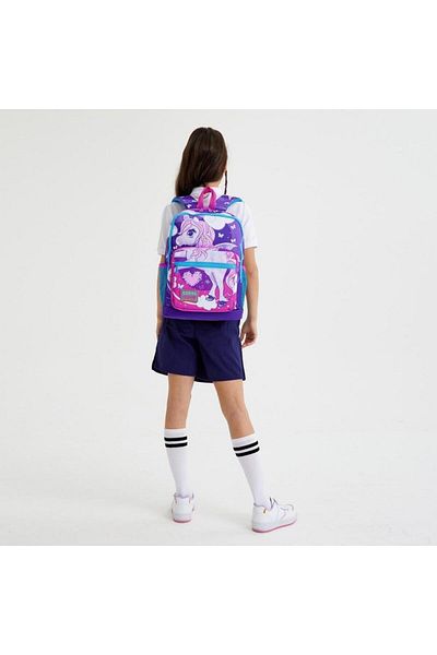 Coral High Set de 2 genți de școală cu model unicorn violet roz pentru copii GOSET 0223708