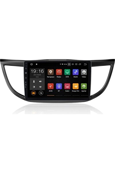 Navimex Honda Crv Android 10 Carplay Özellikli Navigasyon Multimedya Ekran 4g...