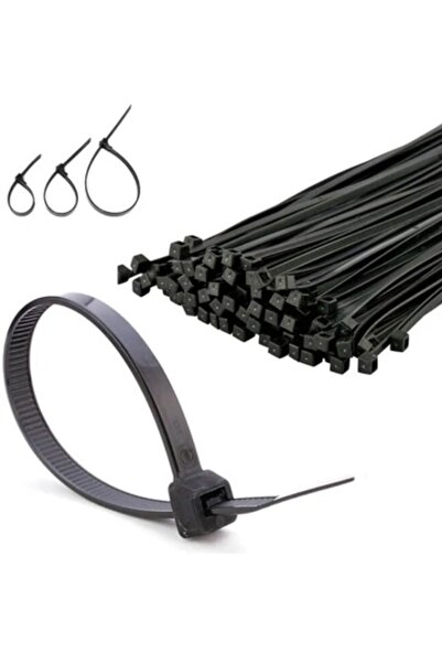 YDGR Plastik Cırt Kelepçe Siyah 3.6x 370 Mm 1 Pkt 100 Adet