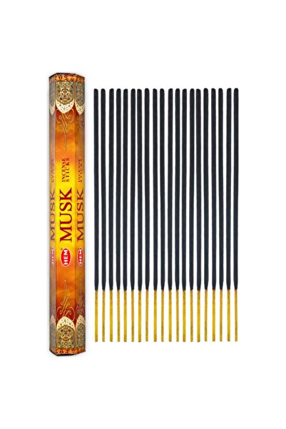 Genel Markalar Musk Misk Kokulu Tütsü Hem Musk Tütsü 1 Paket ( 20 Çubuk )