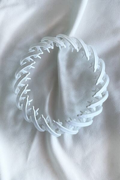 TAKIŞTIR Aparat de păr de culoare albă mat