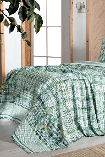 Sarev Lanzo Green Single 100% Cotton Pique Set