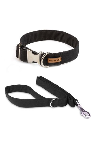 Lusi Doog Dog Collar and Travel Strap Set