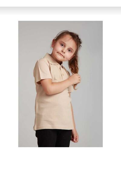 KURAFF Unısex Polo Yaka Kısa Kol T-shirt