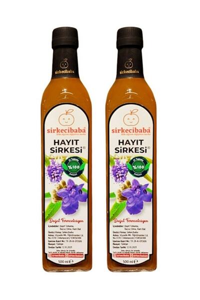 sirkecibaba Hayıt Sirkesi 500 Ml 2 Adet