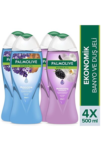 Palmolive Moments Nemlendirici Banyo Ve Duş Jeli 500 Ml X 4 Adet