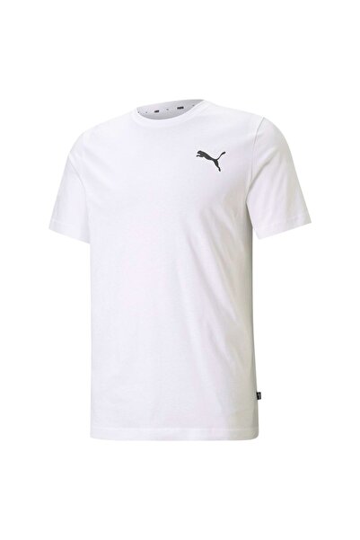 Puma Herren T-Shirt - ESS Small Logo Tee, Rundhals, Kurzarm, uni