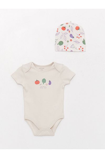 LC Waikiki Printed Baby Girl Hospital Discharge Set