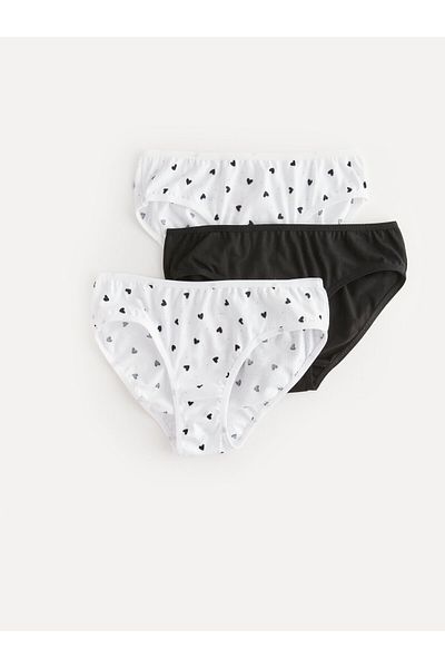 LC Waikiki Printed Panties 3-Piece