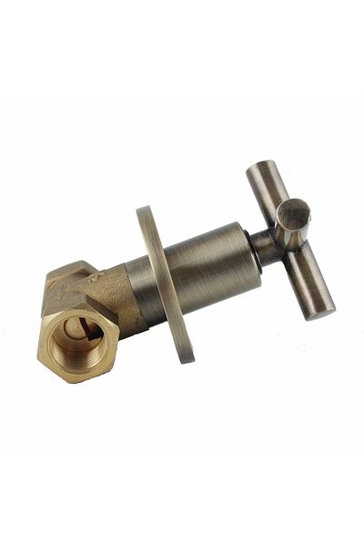 banyosepeti Gold Stop Valve Antique Concealed Bidet Tap Brass Stop Valve Matte Black Concealed Bidet Tap Copper