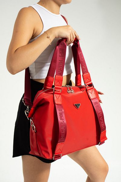YOGII Geanta de umar si geanta de mana din piele model Victoria Multi-Pocket Functional VIP