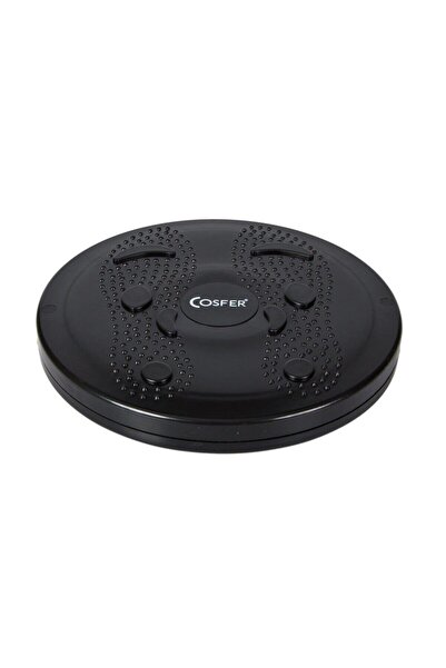 Cosfer Csf1434s Twister Disc - Instrument negru pentru exerciții pentru șold