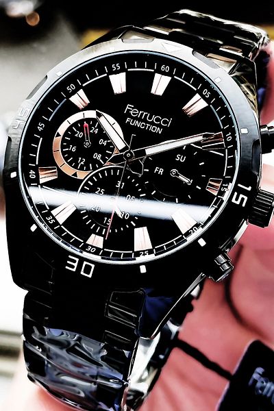 Ferrucci Function Men's Wristwatch Bracelet Gift Agr943