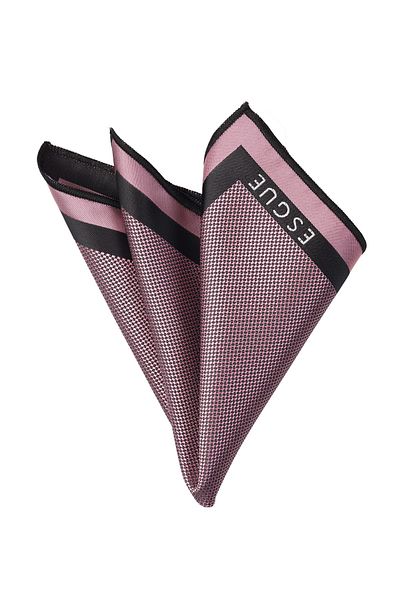 Esgue Powder Pink Colored Collar Handkerchief