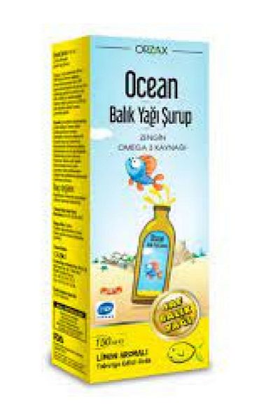 Ocean OrzaxOceanOmega3 150mlLemon Syrup