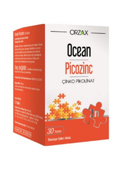 Ocean Picozinc Food Supplement 30 + 15 Tablets