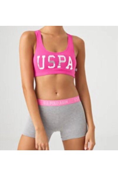 U.S. Polo Assn. Women's Bustier Shorts Set