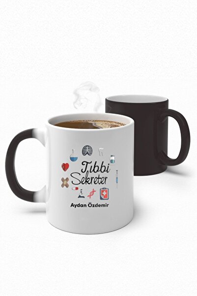 Hediyenikap Tıbbi Sekreter Sihirli Kupa Bardak