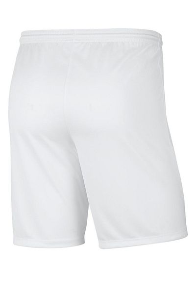 Nike Ανδρικό λευκό ποδοσφαιρικό σορτς Dri-Fit Park III BV6855-102