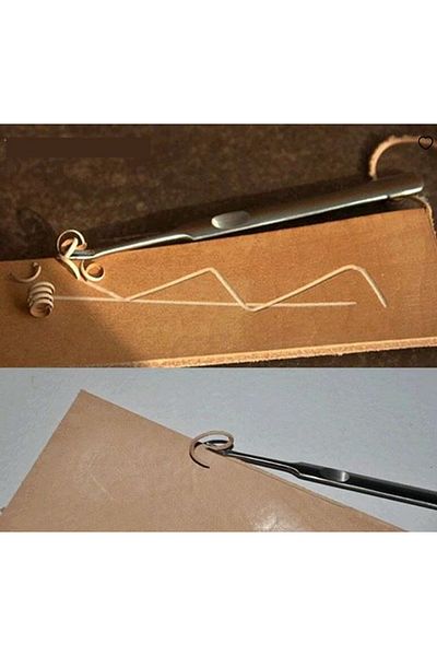 AiryFooT Leather Grooving Knife Linör 9,5 Cm