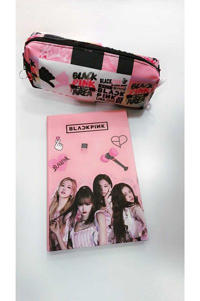 GC GÖKHAN CLUB BLACKPINK NOTEBOOK PEN HOLDER COMBINATION