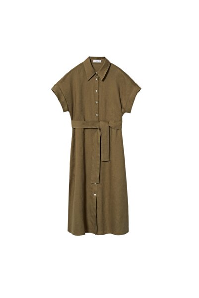 MANGO 27017106 Ženy/dívky Khaki