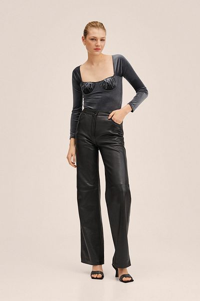 MANGO 27080433 Damen/Mädchen Grau
