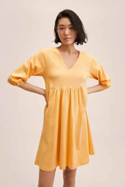 MANGO Woman 27047878 Női / Lányok Pasztell narancs