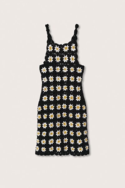MANGO Siyah Kadın Elbise 37040029