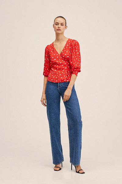 MANGO 27055771 Dámská / Dívčí červená