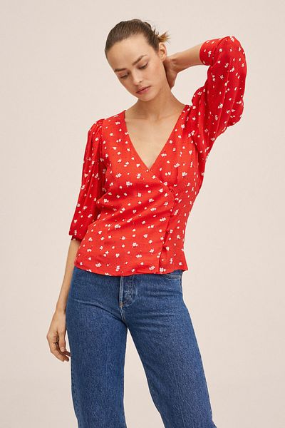 MANGO 27055771 Dámská / Dívčí červená