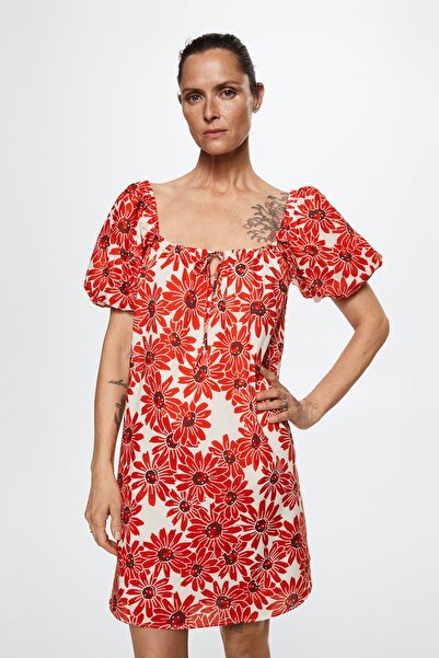 MANGO 37081307 Kadın / Kız Red