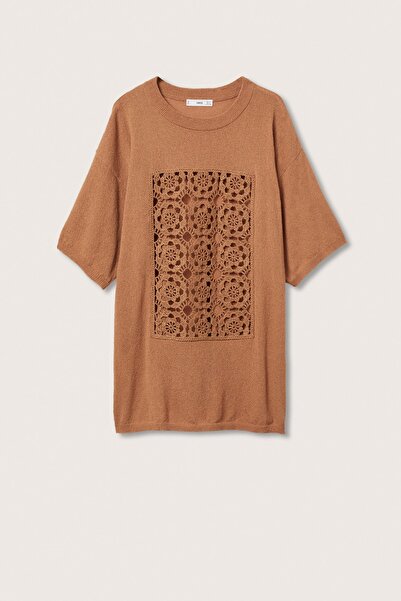 MANGO 27047110 Ženy/Dívky Hnědá