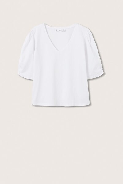 MANGO 27005797 Žena / dívka Bílá