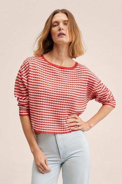 MANGO 27055800 Damen/Mädchen Ecru