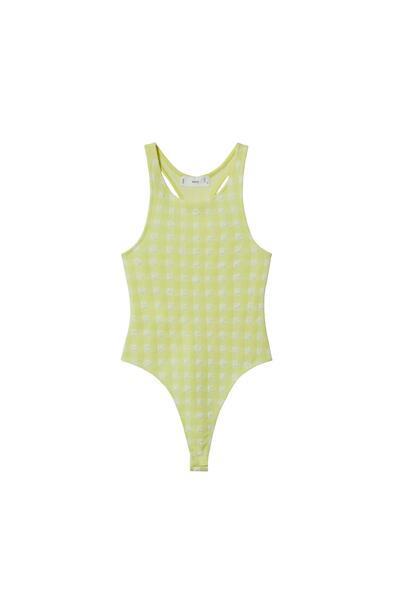 MANGO Woman 27075804 Damskie/dziewczęce Neonowożółty