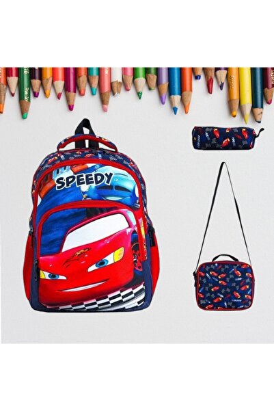 Shopiolog Set de 3 saci de prânz pentru școala primară Suport stilou