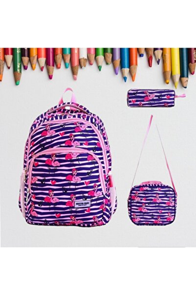 Shopiolog Σετ Δημοτικού Δημοτικού Σχολείου με 3 θήκες για στυλό Lunch Bag