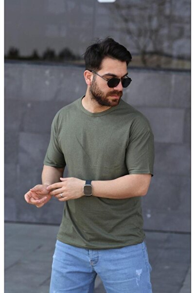 FATELLA TRICOU BĂRBAȚI DE MĂRI PLUS DE BĂRBAȚI CU GULER ROTUND BASIC