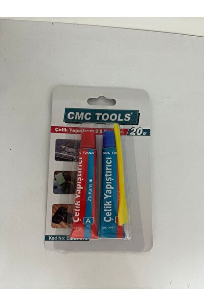 CMC ÇELİK YAPIŞTIRICI İKİLİ KARIŞIM 20 GRAM 1 ADET GÖNDERİLİR