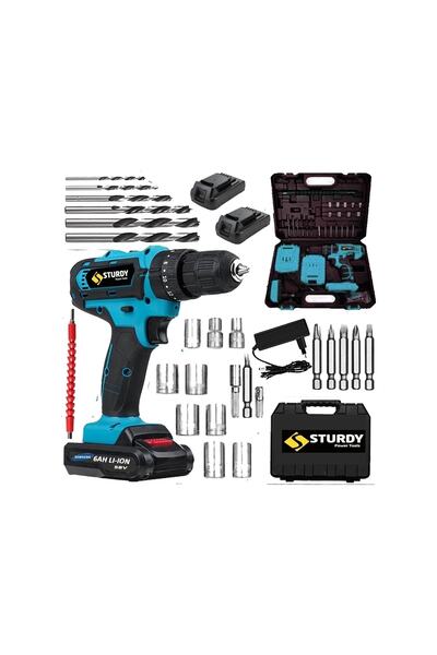 Sturdy Japon Technology 58v10ah Single Seri Metal Şanzuman Şarjlı Çift Akülü ...