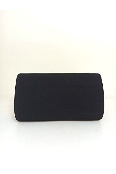 dizaynbag Kadın siyah süet mini abiye çanta