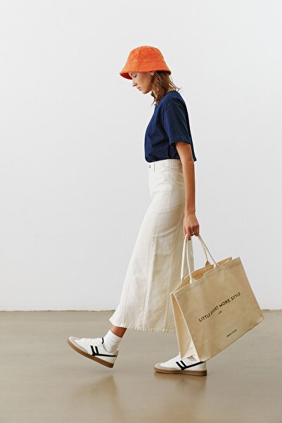 urban focus Slit Midi Skirt