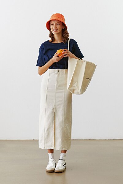 urban focus Slit Midi Skirt