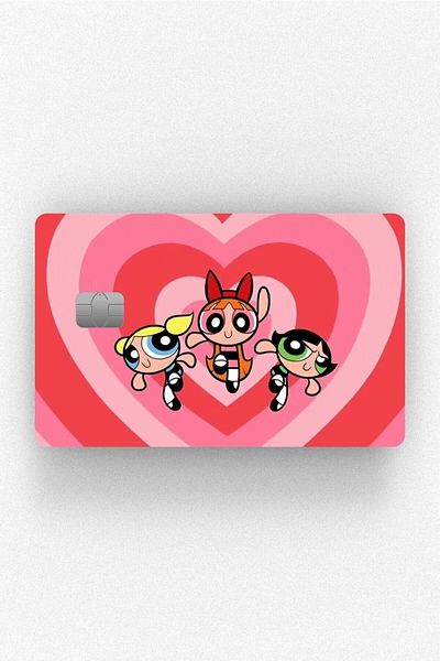 Namgo Αυτοκόλλητο κάρτας Ppg Red Hearts με/χωρίς τσιπ