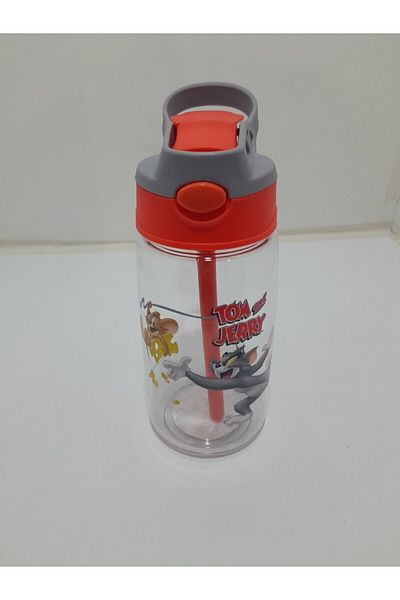 KARAN ÇANTA Tom Jerry Children's Licensed Flask with Straw 480 ML