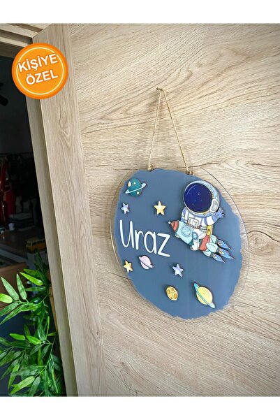 Babyorkids İsme Özel Bebek Çocuk Kapı Süsü Hastane Kapı Süsü Oda Kapı Süsü Pl...